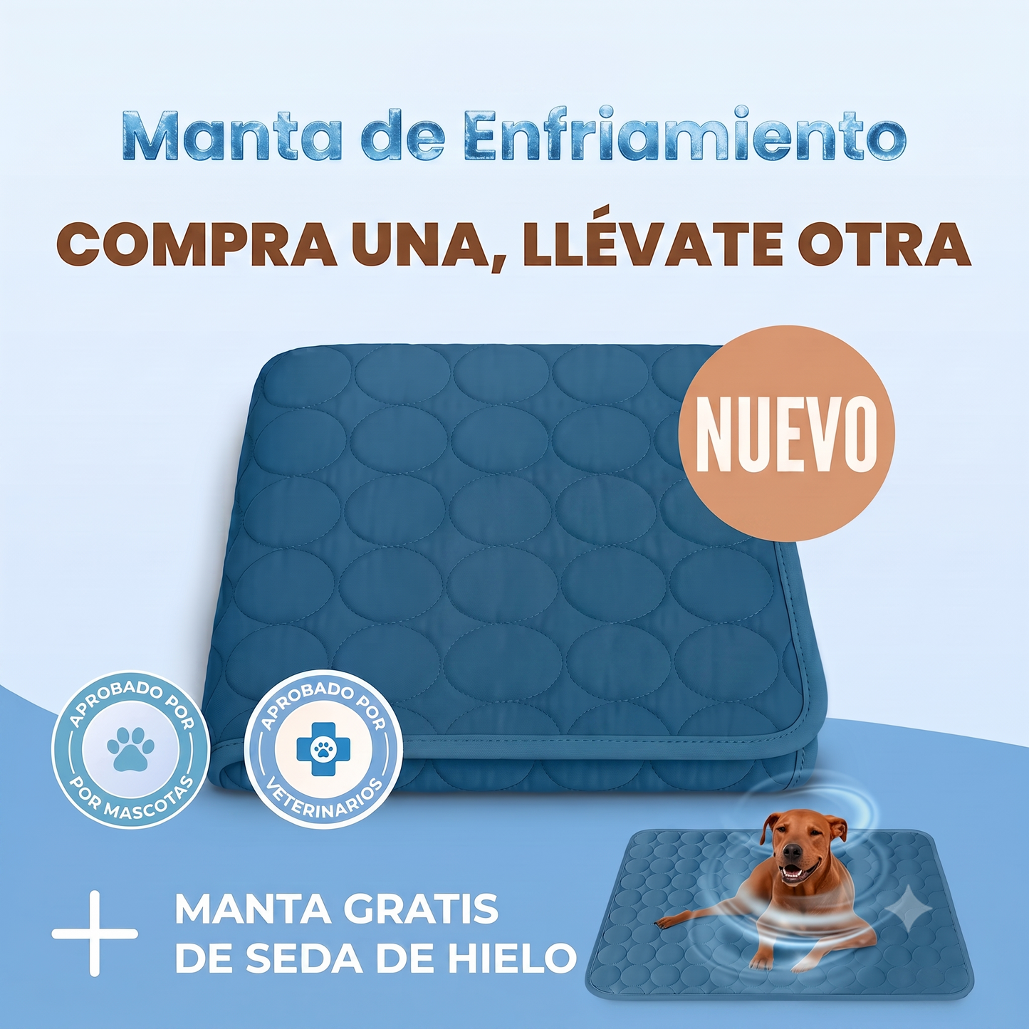 Alfombrilla de refrigeración para mascotas