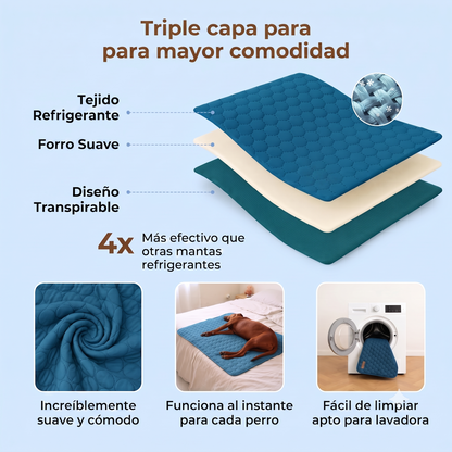 Alfombrilla de refrigeración para mascotas