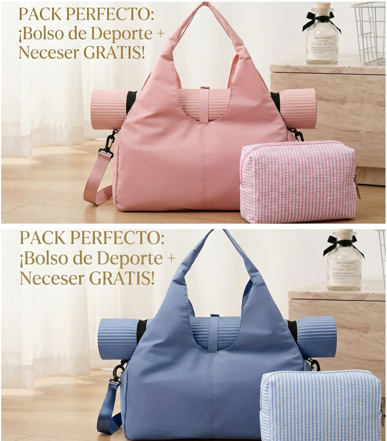 Bolso Versátil Impermeable + Regalo Neceser