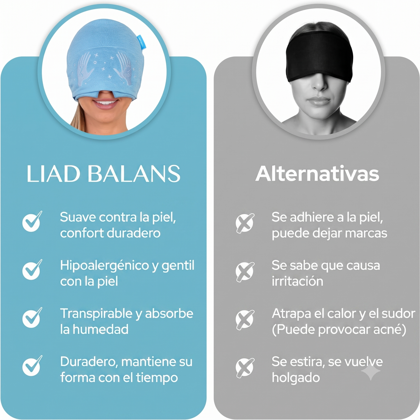 Gorro de Gel Frío/Calor