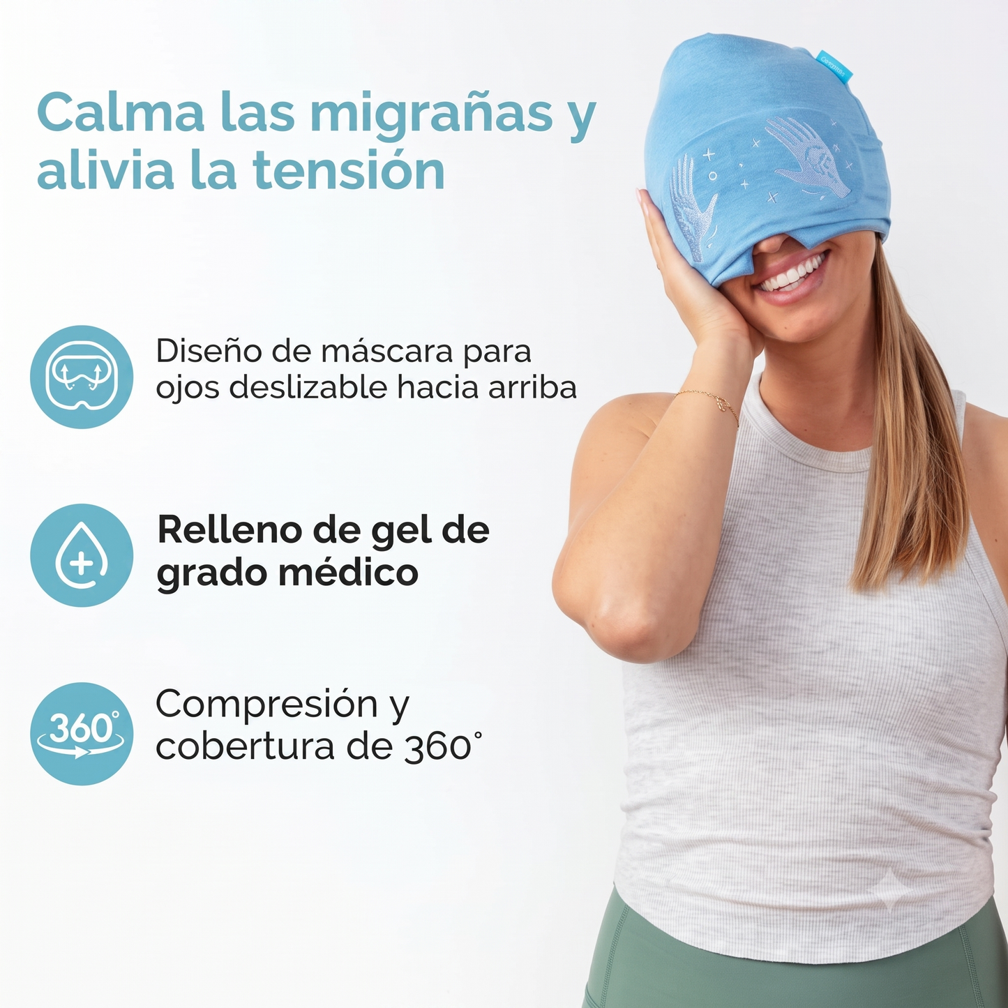Gorro de Gel Frío/Calor